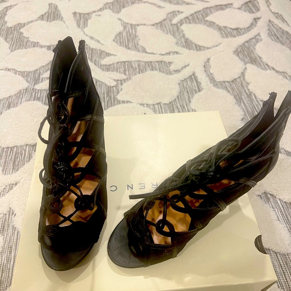 Lauren Conrad lace-up stiletto